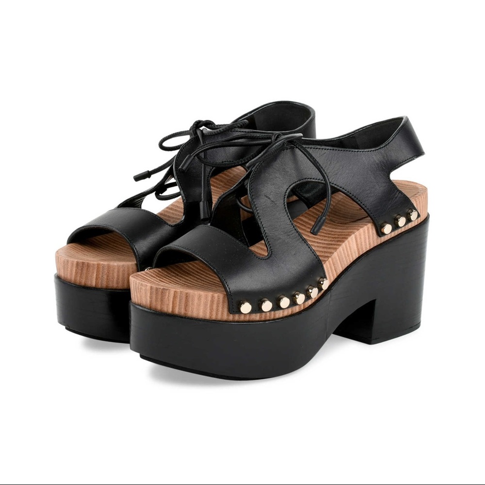 Balenciaga Studded Flatforms